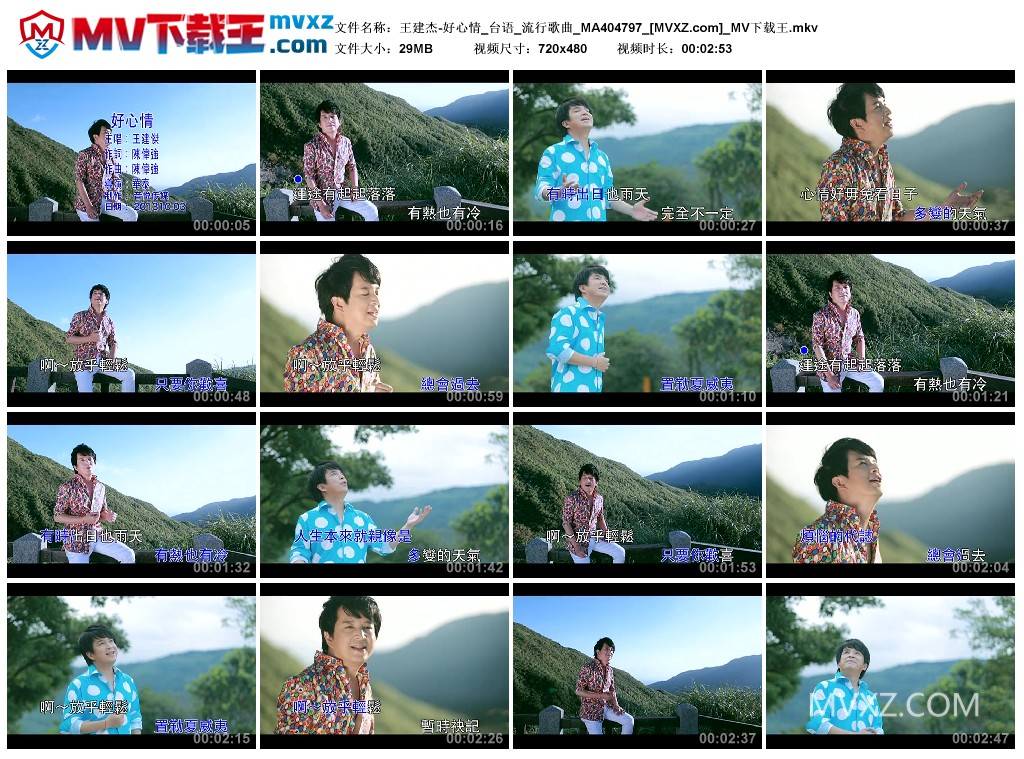 王建杰-好心情_台语_流行歌曲_MA404797